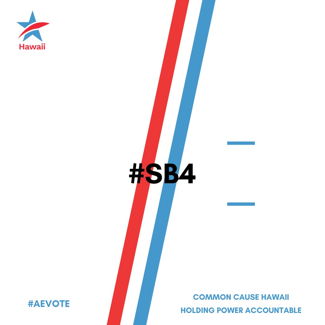 CommonCauseHI's tweet photo. #SB4: Proposes a constitutional amendment to lower the qualifying age of voters for any state or local election to sixteen years of age.
We support!
And you?
Submit your testimony here >> https://t.co/CVMopBJc9D .
.
.
#aevote #localvalues #imuahawaii https://t.co/Lc721epp09