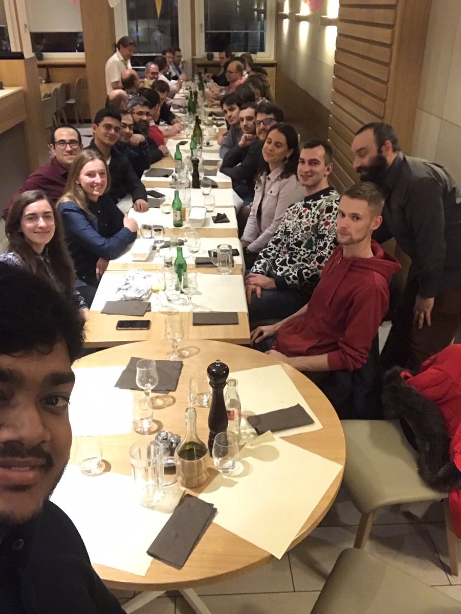 shad1126's tweet image. Offline and Computing Dinner @CMSExperiment @CERN @Fermilab #cmsweek #CMSExperiment #cern #uscms