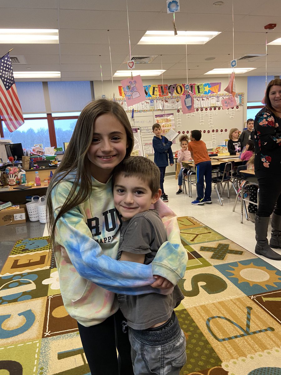 Working with first grade buddies on a service project <a href="/Mrs_DeFortuna/">Allison DeFortuna</a> <a href="/Willow_Dale_ES/">Willow Dale Elementary School</a>