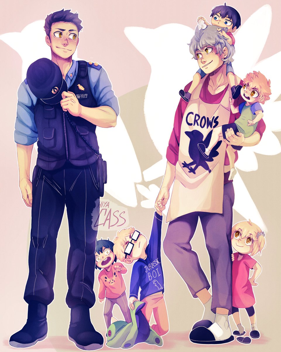 [HQ] Bringing back my daisuga cop/ daycare worker AU (if I can still call it that lol) 
