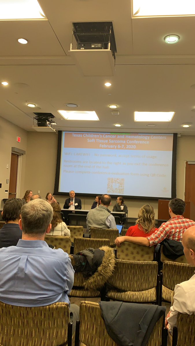 flscientist's tweet photo. Great Q&amp;A session with scientists, physicians and families. We need to do better and the only way to succeed is by pursuing multi-institutional collaborations. #TCHSarcoma #rhabdomyosarcoma https://t.co/0VgKHeXmFJ