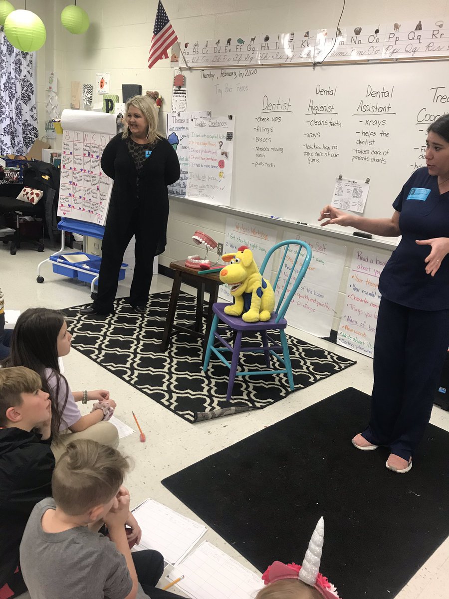 MrsShehan1103's tweet photo. Career Day at Wilson! My class got so many compliments for asking good questions and their awesome behavior! @NolaKWilson https://t.co/u6TAkftKt3