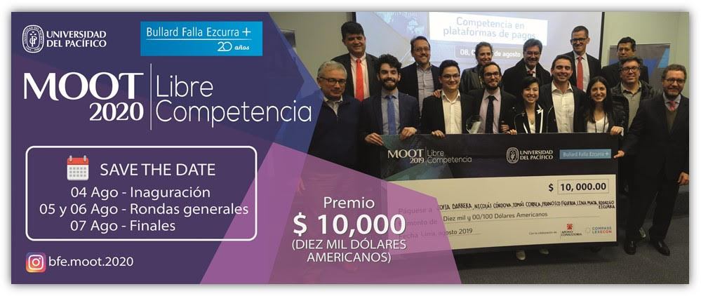 JuanDGut's tweet image. Save the Date: Moot de Libre Competencia 2020 en Lima lalibrecompetencia.com/2020/02/06/sav…