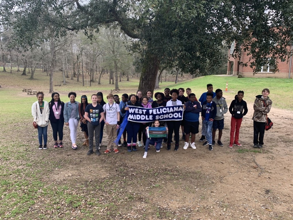 WFMSthebest's tweet photo. Meet the #WestFelExplorers. This adventurous group of 7th graders will be the first from West Fel to attend Sunship III, an outdoor learning camp in Covington, LA. So #GrateFEL to @InsideNatGeo grant funding for making this dream a reality!
#WeAreWestFel
@NatGeoEducation https://t.co/FdeK0QzGOS