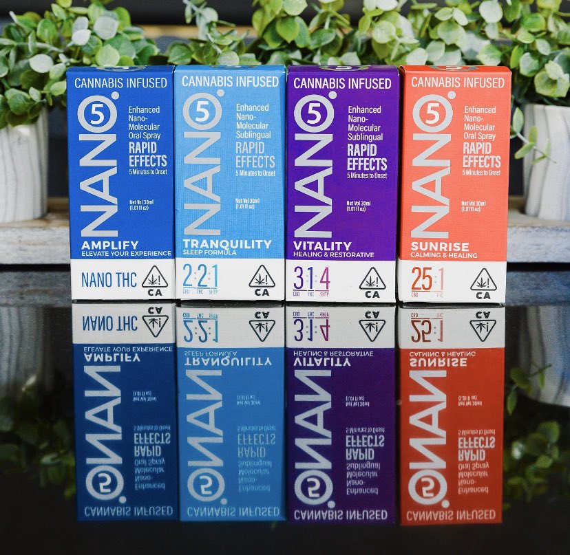NANO5 <a href="/BySunderstorm/">Sunderstorm</a> is a sublingual spray that is discrete and made for both recreational and medical consumers. Many of the conditions that NANO5 is designed to help include anxiety, sleep, pain management, relaxation and socializing.
Which one would you like to try?