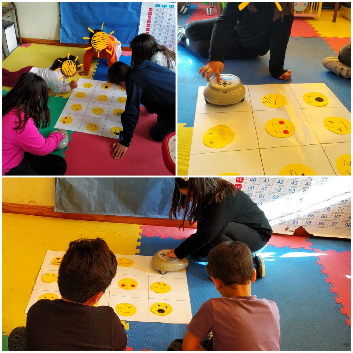 crasangarcia's tweet photo. Trabajando la robótica y las emociones con el divertido #Roamer de los #kitsviajeros de @HispaRob https://t.co/hTlv7olmRd