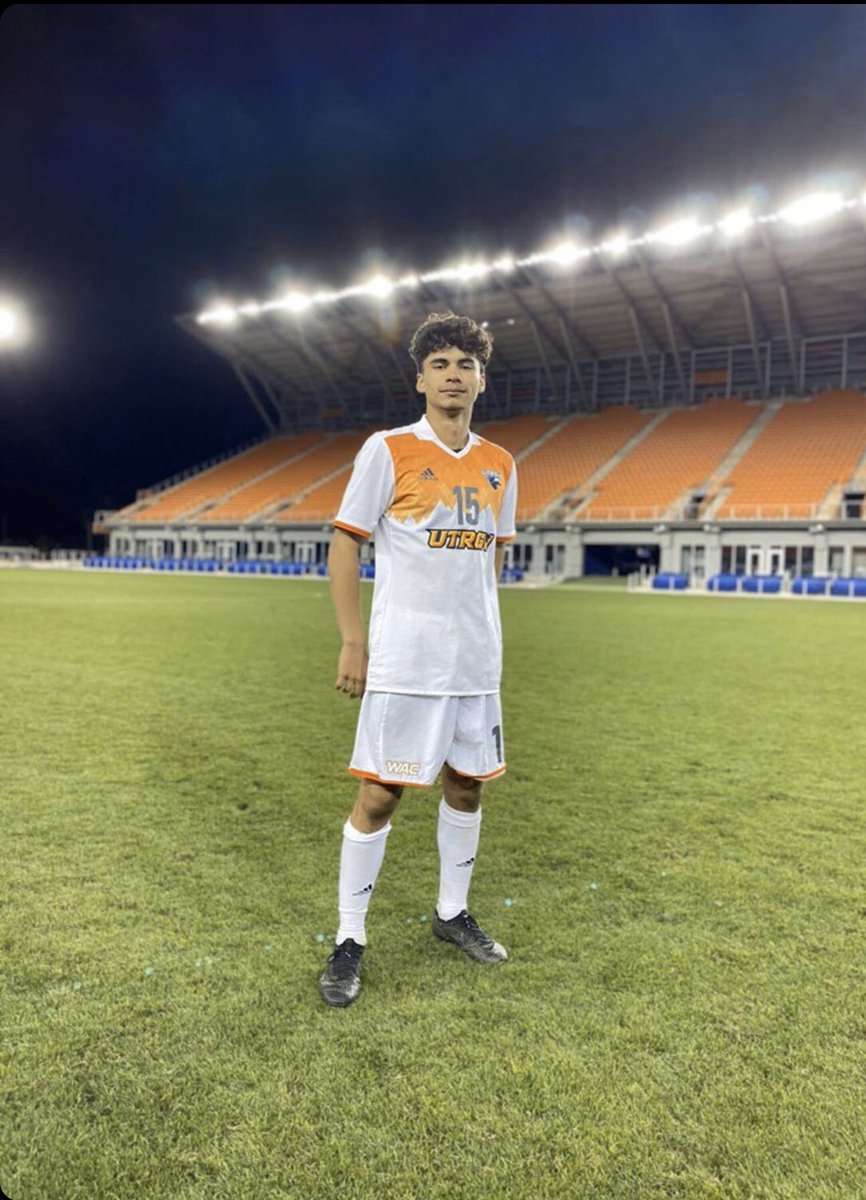 sarunnerssc's tweet photo. Congrats to San Antonio native, Adrian Maldonado for having the opportunity to suit up with UTRGV against Houston Dynamo last night at HEB Park! What a growing experience! We are looking forward to watching his collegiate career!

#sarunnerssc #utrgv #vaqueros #houstondynamo https://t.co/T6OzopT6Md