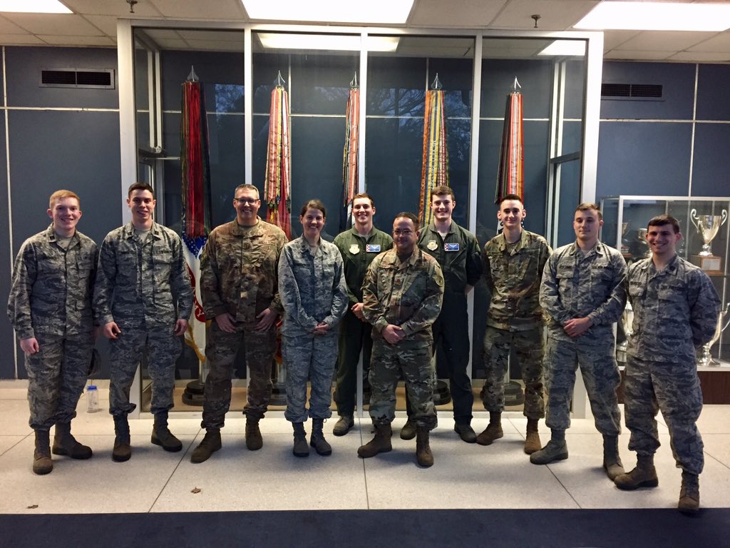 Thanks for <a href="/Citadel1842/">The Citadel</a> Air Force 
#ROTC Flying Bulldogs for inviting <a href="/theSCANG/">SC AirNationalGuard</a> to send a few people down to discuss Air Force careers. Always happy to help!