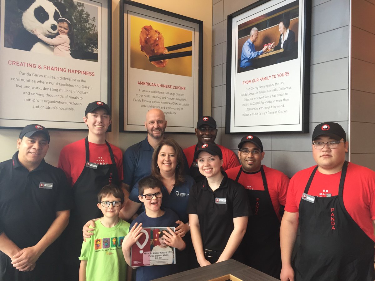 childrensatvcu's tweet photo. Today's #ThankfulThursday goes out to #RVA @PandaExpress restaurants! In 2019 they raised $58,849 by inviting our community to donate to CHoR at checkout. We're so appreciative of all that the Panda Express family does to help us nurture the champion in every child! #KidsofChoR https://t.co/EUHwZKYAv5