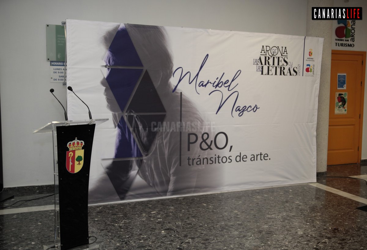 canarialife's tweet photo. ARONA DE LAS ARTES Y LAS LETRAS 2020. Exposición de la artista plástica  Maribel Nazo,  presenta un grabado obra suya realizado para el municipio. #AronaArtesyLetras2020 @AytoArona https://t.co/Jg62OHRsbc