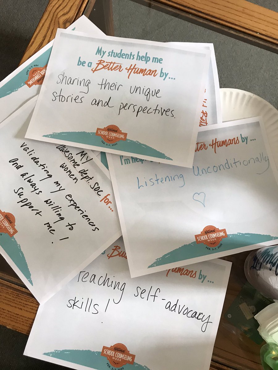 Celebrating National School Counseling Week <a href="/LFAcad/">Lake Forest Academy</a> #asca #NationalSchoolCounselingWeek #buildbetterhumans