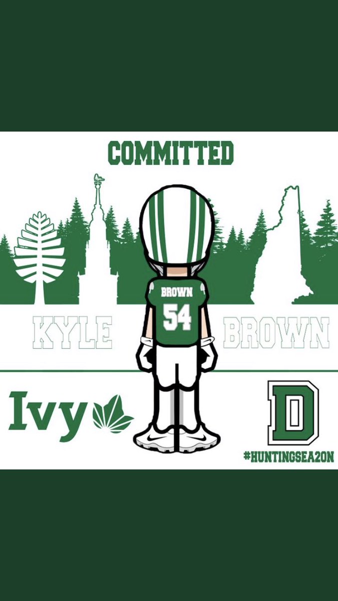 Kyle_Brown2016's tweet photo. After a long recruiting process I’m ecstatic to announce my commitment to Dartmouth!! @BTeevens @coachkeithclark @coachirishodea @DartFootball https://t.co/kEN6kLFQX9