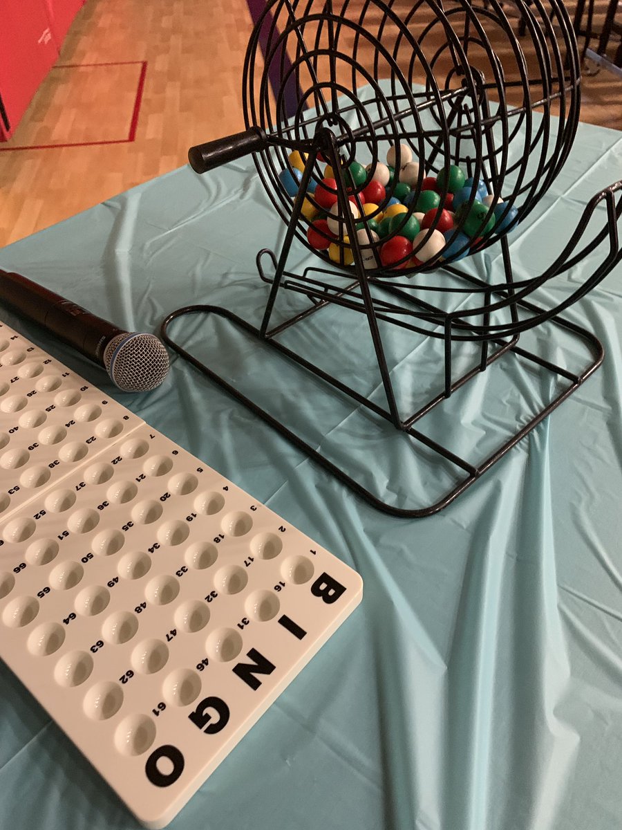 AmityElem's tweet photo. Oh...the anticipation!  It’s almost time for Bingo Night! #bsdpride #amitygroundhogs https://t.co/ZUEAynHv9b