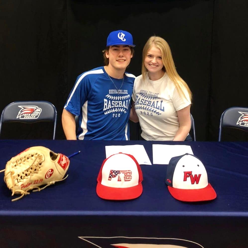 marshall_wales's tweet photo. Officially a Wrangler! Thanks to all the people that came to my signing today! #wranglerup @PTB_Houston  @FWAEagleNation @OdessaCBaseball @WranglerSports https://t.co/lrNkqZEkW4