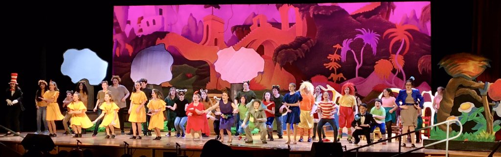 Dag_Band's tweet photo. Congratulations to the Dag Hammarskjold Middle School cast of Seussical the Musical on an amazing opening show!! https://t.co/o3FEFGDVAU