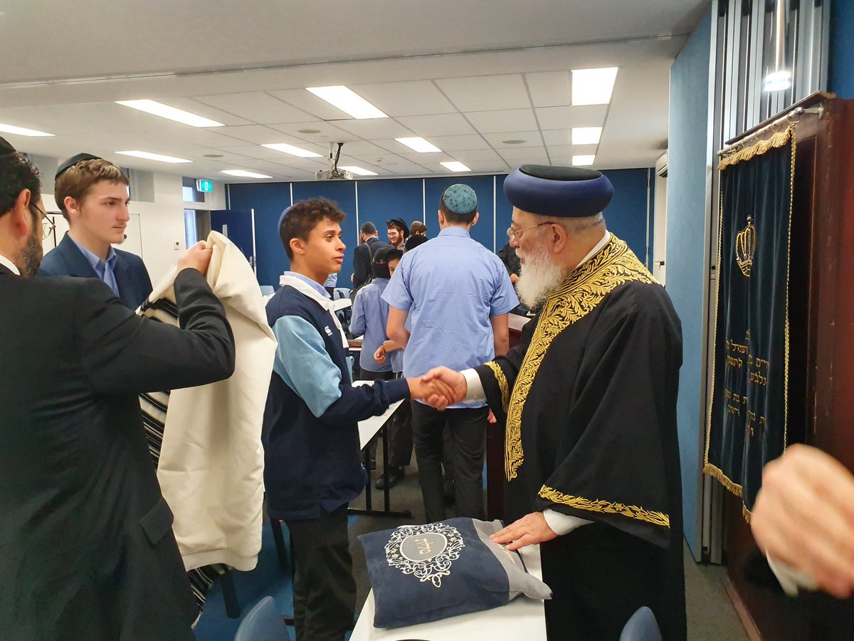 ביקור בבית ספר חב"ד כתר תורה סידני