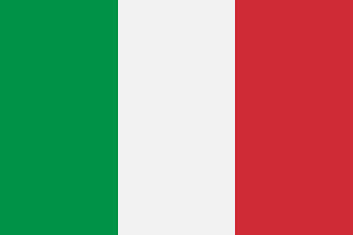 In 2006, Italy redesigned its flag.