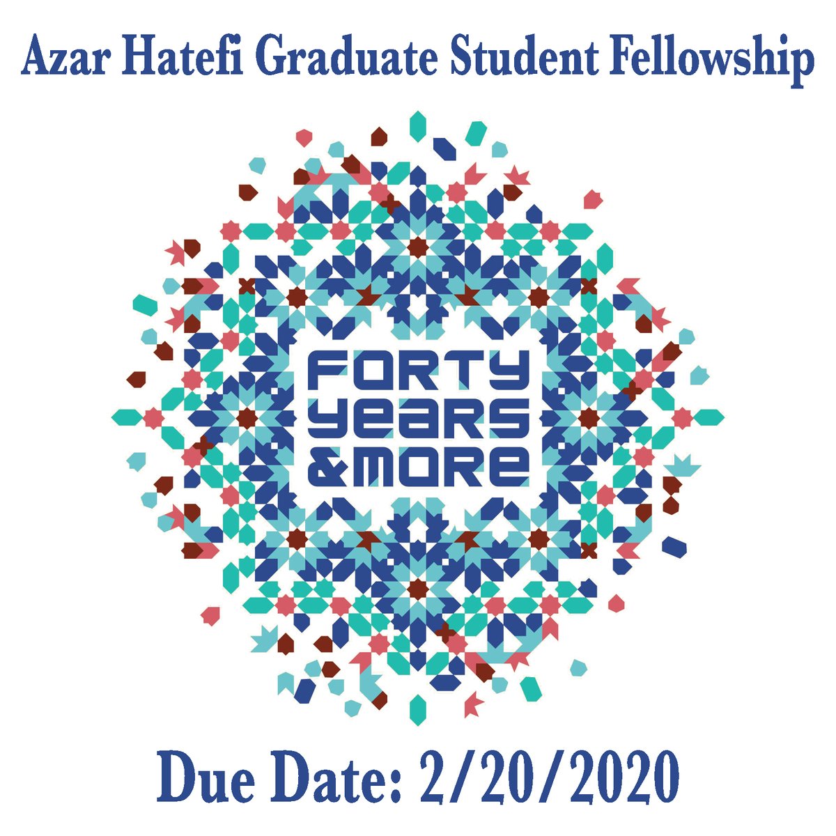... found on our website at ids.sfsu.edu. 

This fellowship is made possible by a gift from SFSU alumna Neda Nobari to honor her mother Azar Hatefi who believes education is a key component in achieving a just and equitable society.