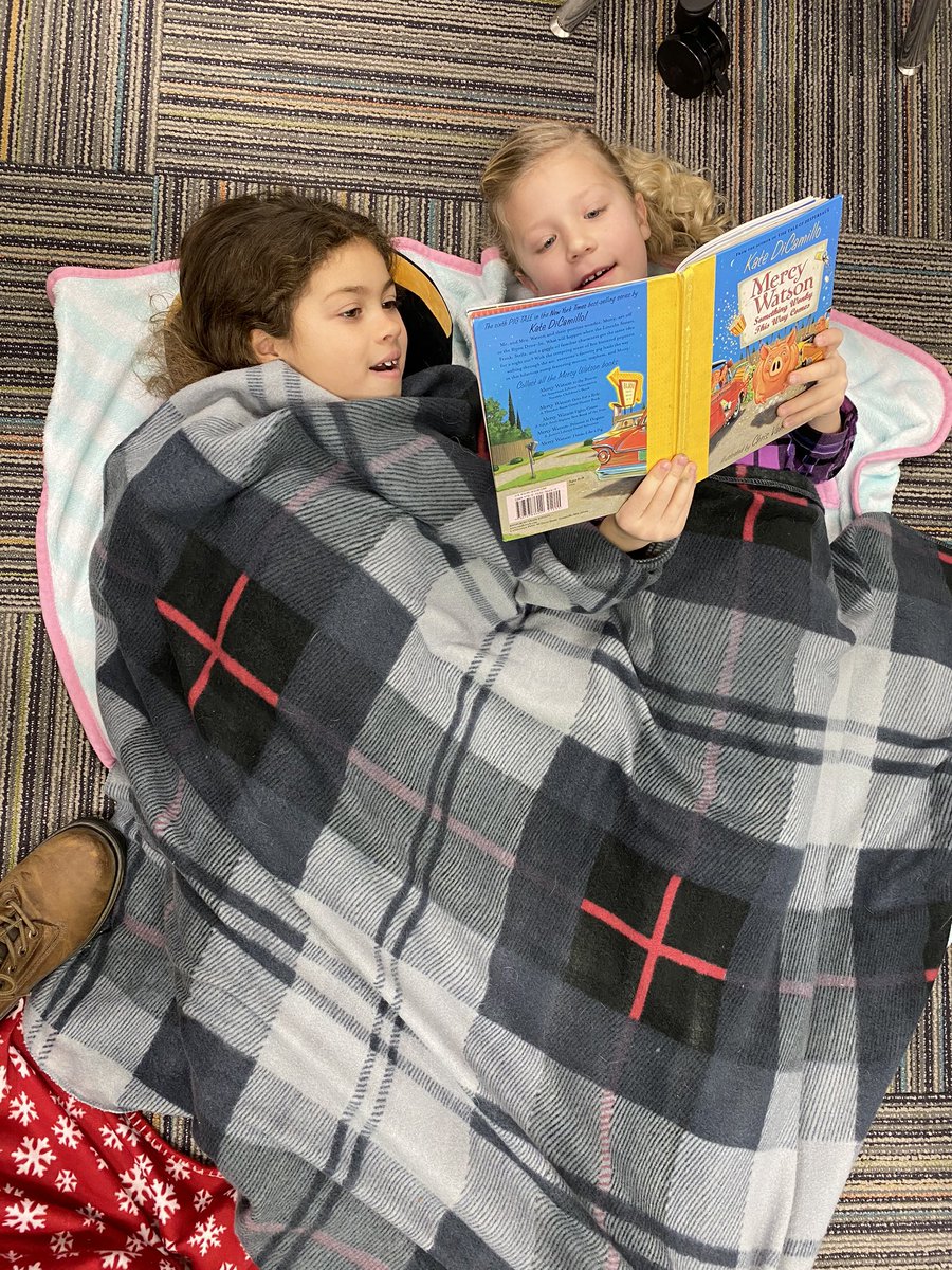 DLSully20's tweet photo. It’s amazing how snuggling up with a cuddly friend and a blanket can make reading so fun! ❤️#WorldReadAloudDay2020  @SherwoodArcher1 #archersallin https://t.co/zpkuQGNAcI