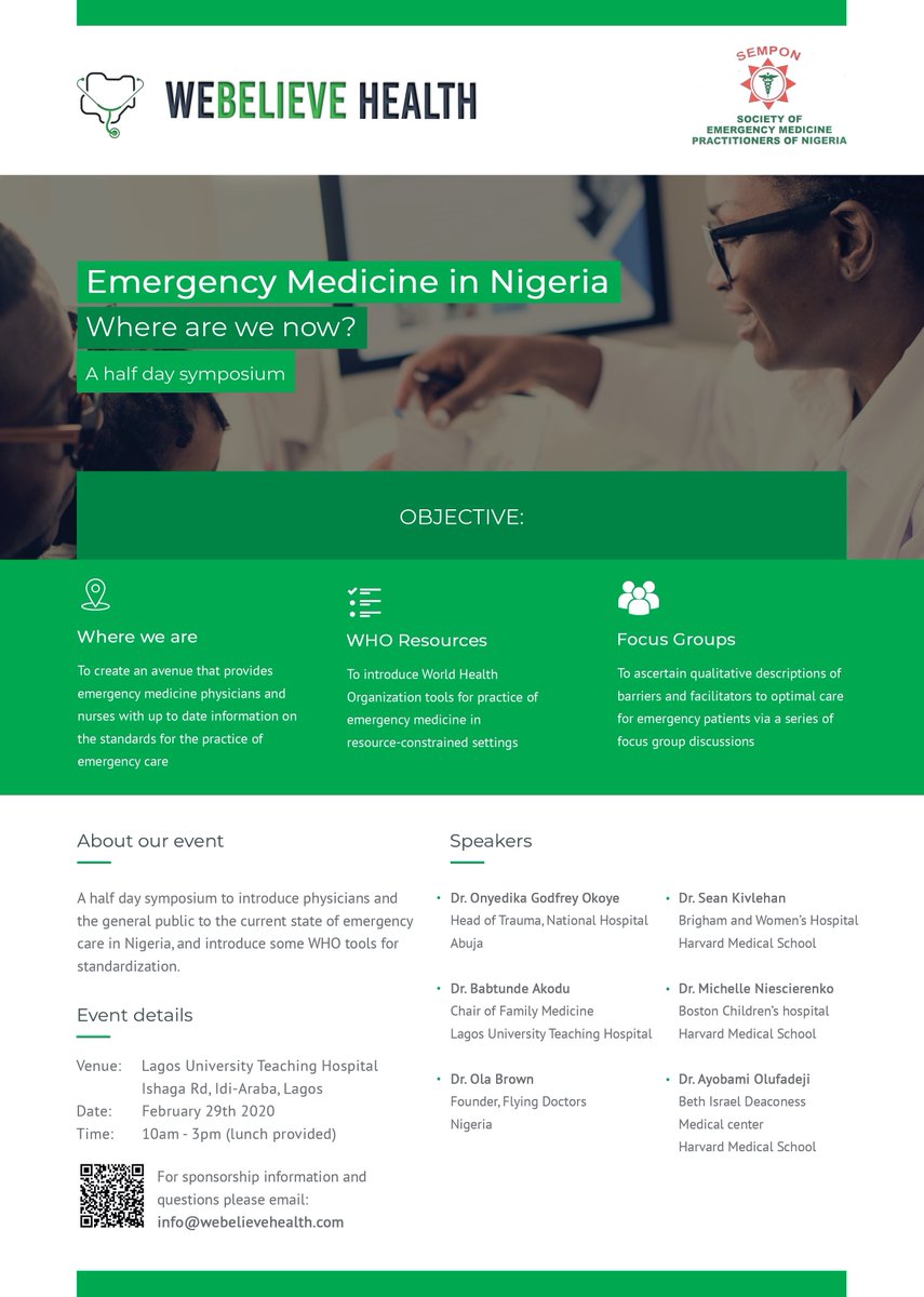 Our symposium is finally here, and our line-up of speakers are amazing!! 

Please follow this link to register 

eventbrite.com/e/emergency-me…