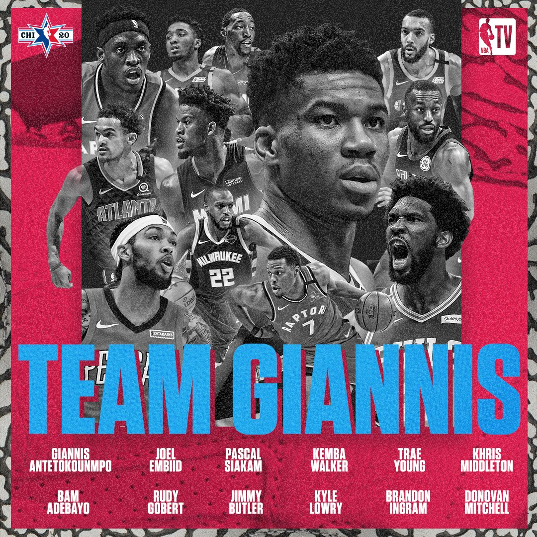 NBATV's tweet photo. #TeamGiannis is ready to put on a show 😤 https://t.co/nU8ToxU2qZ