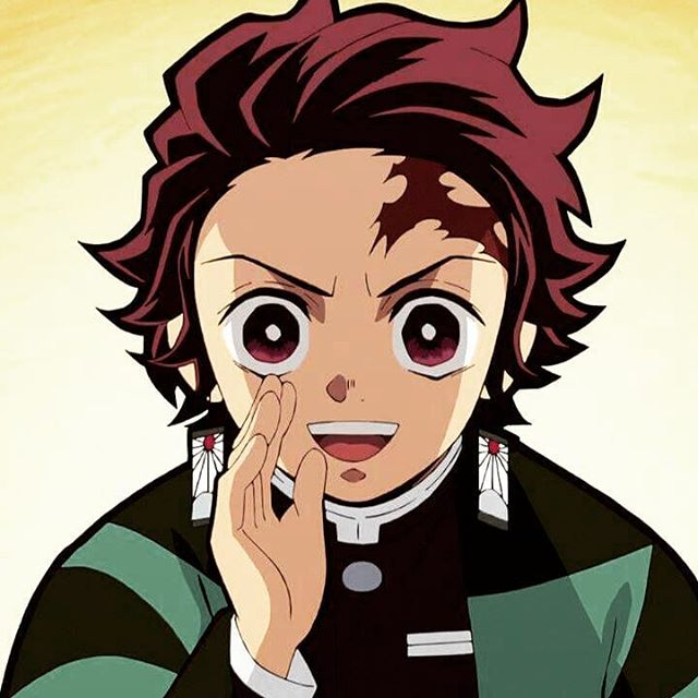 櫻歌(おうか)しろなさんがTwitterに投稿した竈門炭治郎(鬼滅の刃)のイラスト。