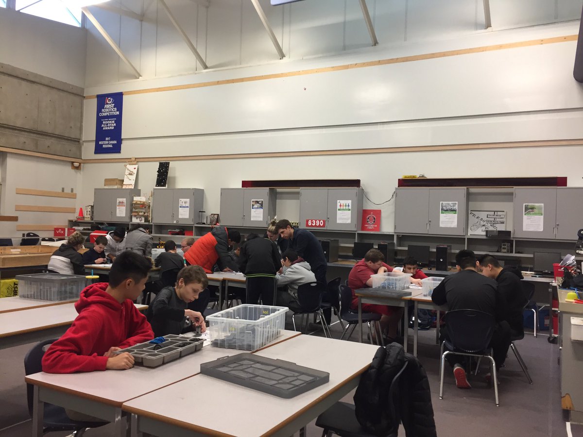 Di_Christensen's tweet photo. Moved by our amazing @NorthSurreySec Spartans:  Dyllan M. from our @NSS_Hephaestus team designed an after school robotics program for our BASES students! #studentinspiration #Robotics #sd36learn #spartanpride https://t.co/y6ch5W6Qjt