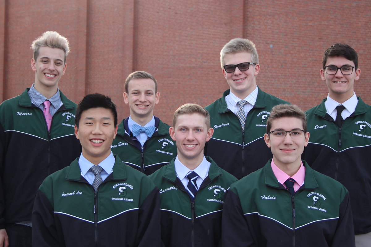 ShenAthletics's tweet photo. Also, this group of seniors has combined to go 53-1-1 with 3 sectional championships and a state championship!! Great leaders and team first athletes! Their record speaks for itself!! @ShenSwimDive https://t.co/TUyIjXCIwD
