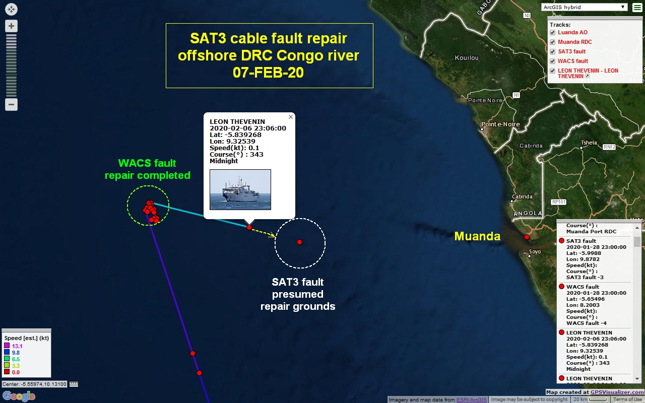 Philbe On Twitter Orangemarine Jlvuillemin Telkomza Att Tatacompanies Angola Cables Camtelonline Openserveza Asn Comm Telegeography 19feb20 Pm Cables Faults Repair Campaign Off West Africa Coast Wacs 2 Etr 25feb20 Before Tackling Her