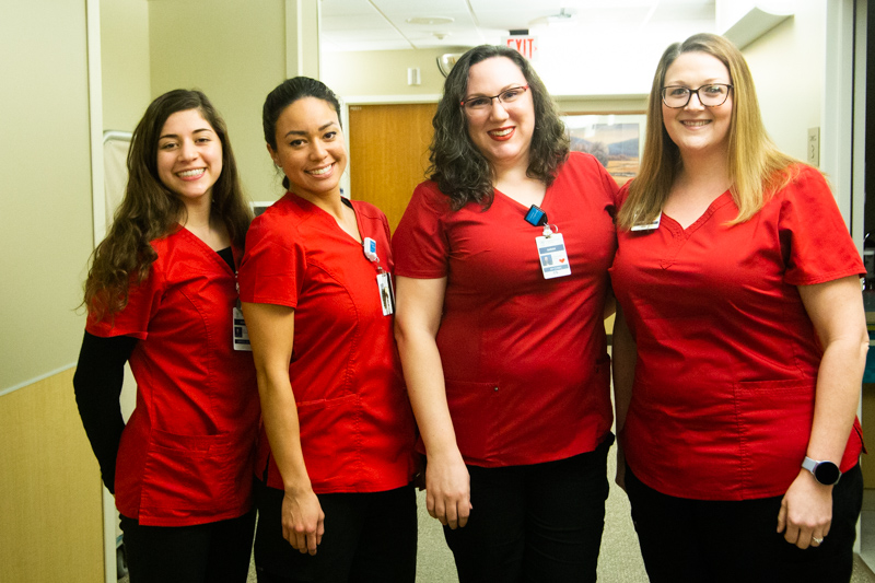Join our team as we participate in National Wear Red Day. Show your support for women's heart health by wearing red tomorrow! 

#WearRedDay #GoRedforWomen #HeartMonth #PDXGoesRed  #TogetherInspired #TogetherInspired <a href="/AHAOregon/">AHAOregon</a> <a href="/American_Heart/">American Heart Association</a>
