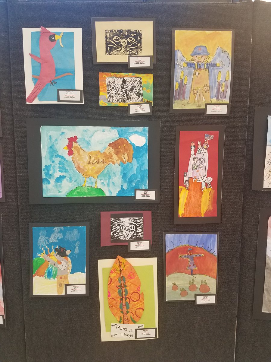 NISDCarnahan's tweet photo. Thank you @jaybexar for setting up the Carnahan Artwork @nisdpta Founder's Day. The student entertainment from the @NISDBrandeis students was simply amazing! Always a great event. #CarnahanTribe #RootedCarnahan #GoPublic #RootedBrandeis https://t.co/UUm6fXbVxN