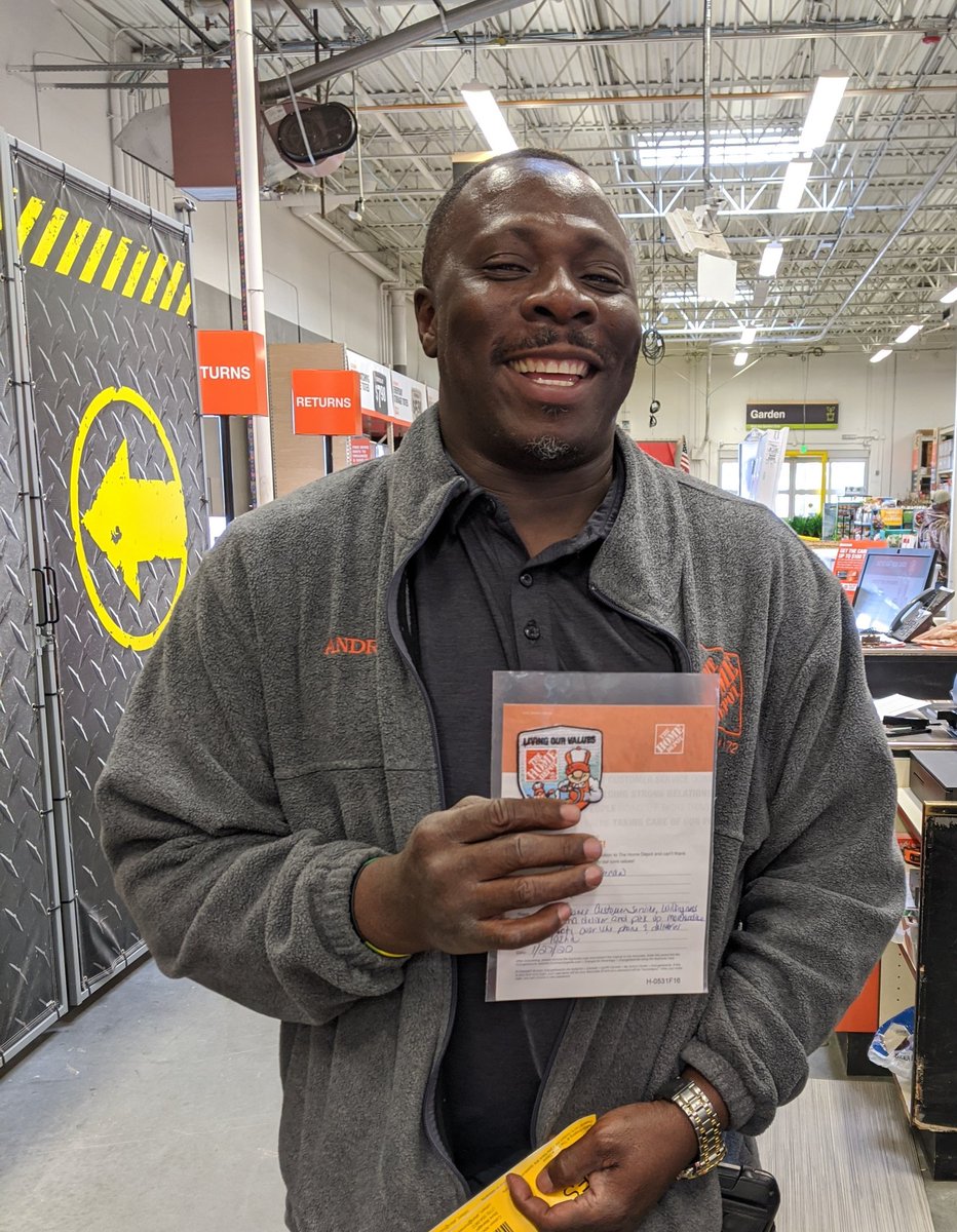 Thanks to my OFA for providing awesome customer service and making sure the customers have a smile on their face!! Appreciate all you do Andrew!