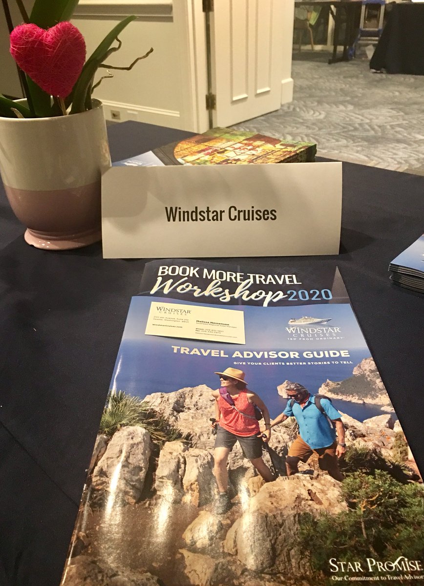 WindstarMelissa's tweet photo. #WindstarCruises loves helping Advisors #BookMoreTravel ! Thanks to everyone who made it to the BMT Workshop in Charlotte, NC (even with flash floods &amp; a tornado)! #bookmoretravelworkshop2020 https://t.co/wI8b2iR8e5