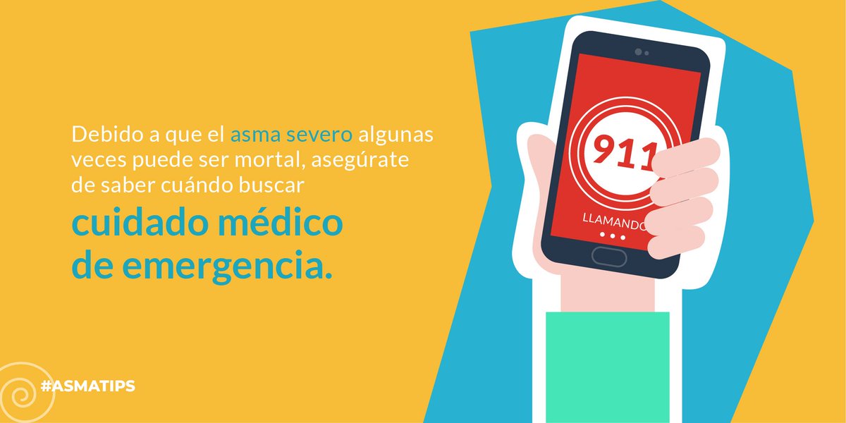 RespiraVidaOrg's tweet photo. Si tienes dificultades para respirar al realizar actividades físicas simples o ves que empeora rápidamente, llama al 911 o ve a un hospital. Si un inhalador de alivio rápido tampoco ayuda, puedes necesitar tratamiento de emergencia. 🏃🚑
#Asmatips #tips #recomendaciones https://t.co/XZfmZyPRYc