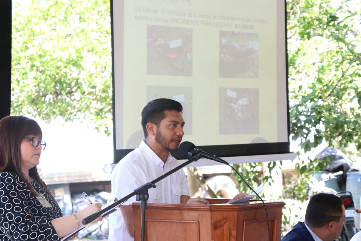 OJGuatemala's tweet image. #SPOJ | El Organismo Judicial realizó  la subasta pública 1-2020 en el almacen judicial del departamento del #Petén.

#SubastaPúblicaOJ
#Justicia24Horas