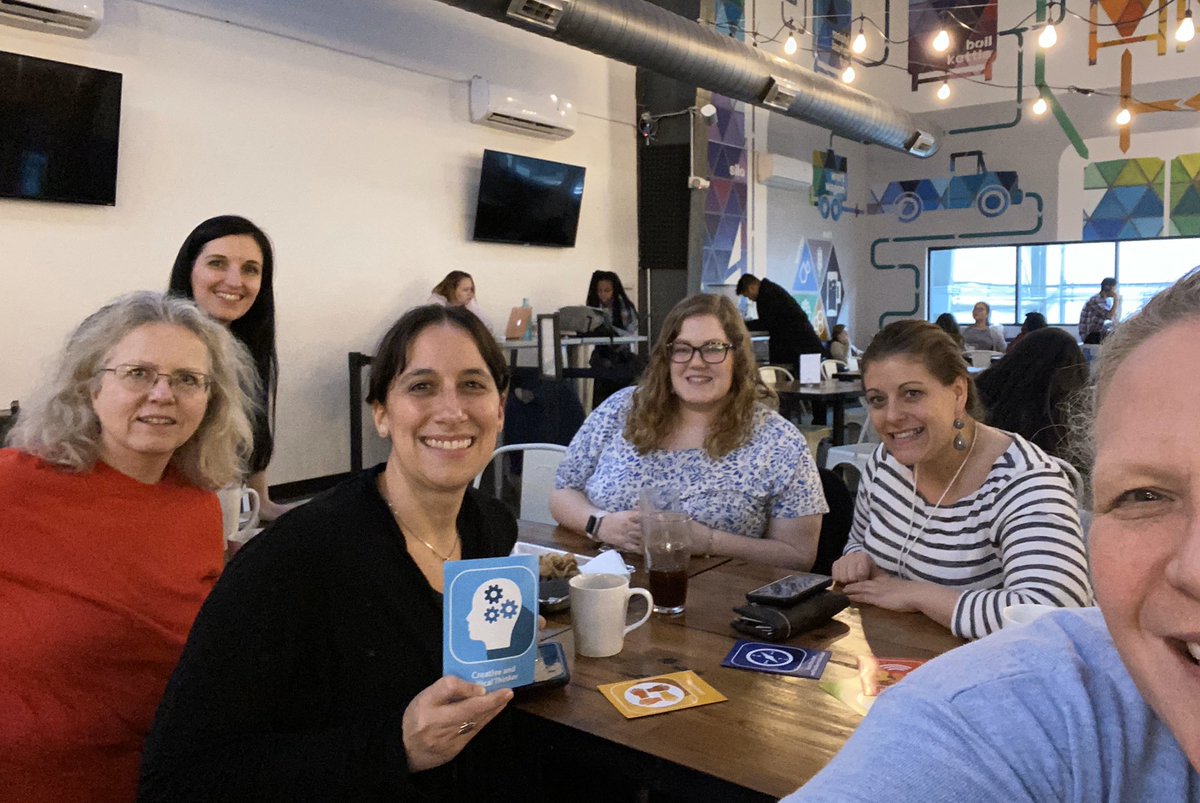 NikiHolmes68's tweet photo. What’s a great way to catch up with colleagues and meet new ones? What inspires new thinking as we share ideas about our work? #coffeeedu #FCPSLBSS + #AtomNation . Thanks @SraCory for setting it up. https://t.co/pR9wcDC8lD