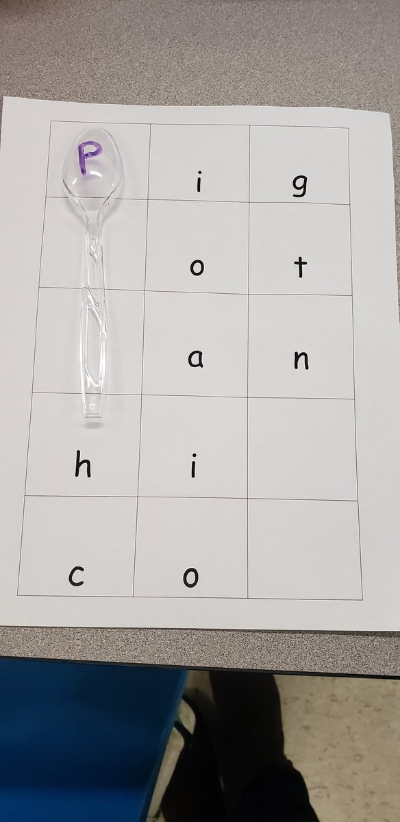 jgivens75's tweet photo. Practicing our newest linkage with the magic spoon. #og2019bcps13 #saydyslexia #newlinkage #magicspoon #putitintheirhands #multisensory #kinesthetic #decodingwords #halethorpees #beeunited #oneteamonedream @franbowman1 @JillACarter1 @HalethorpeElem https://t.co/1VrqSNyGv4
