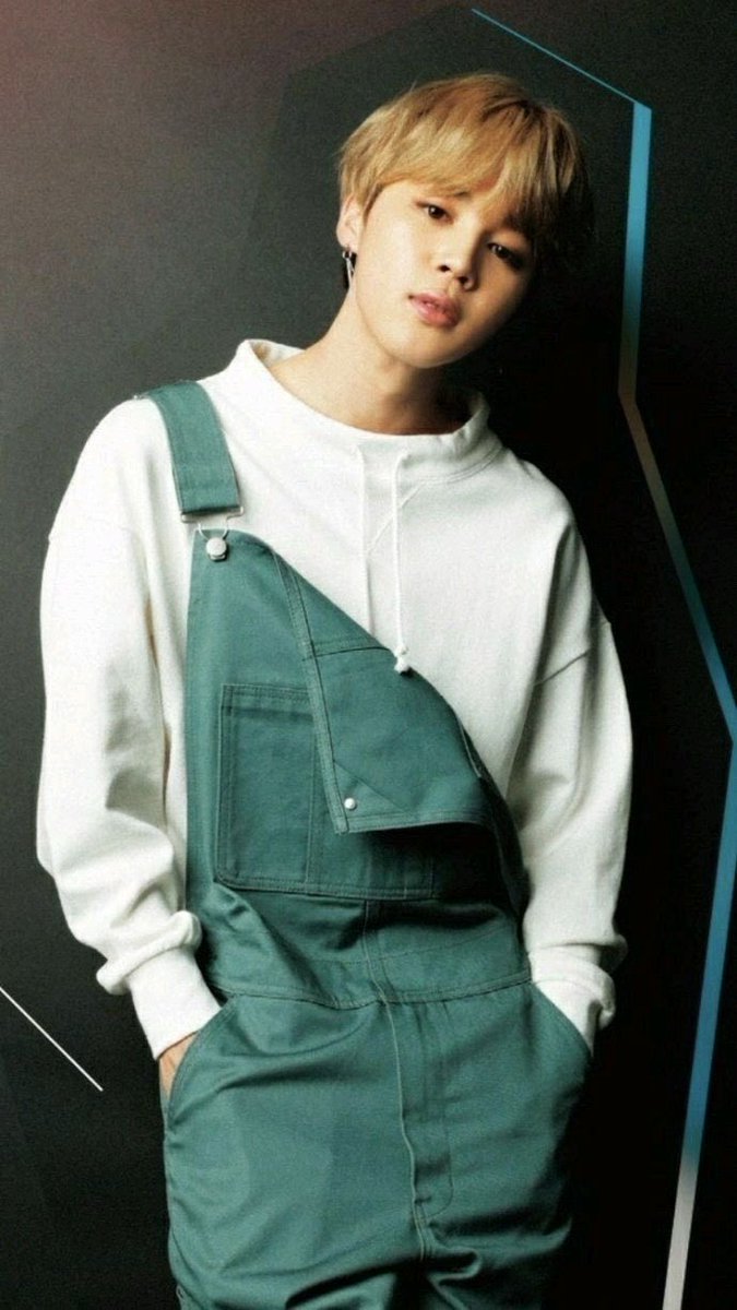 He needs to be careful with those things. By “those things” I mean overalls and sexy shoulders. Think of ARMY, Jimin!!!