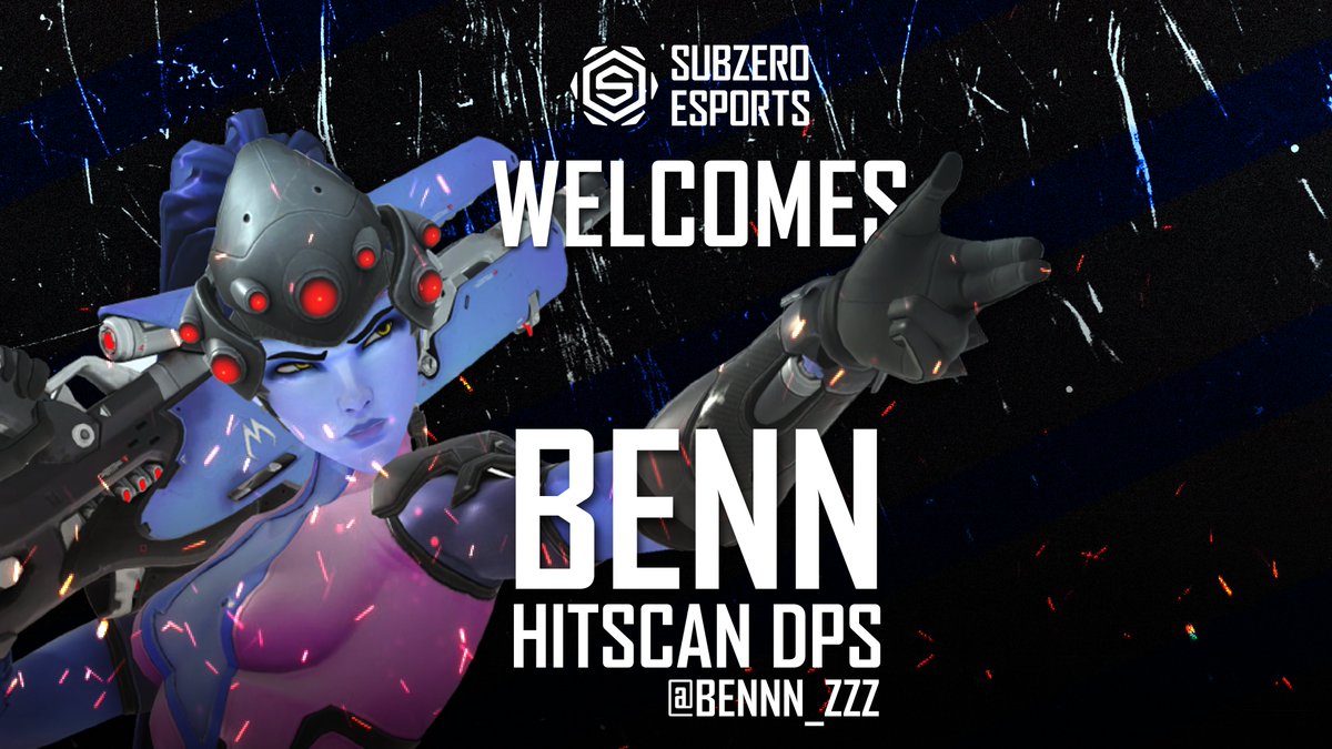 SubZeroEsport's tweet image. We're thrilled to announce our new Hitscan player @Bennn_zzZ to the SubZero family! 
 
#IceIsCold❄️