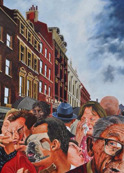 StudioWebsites's tweet photo. #ArtOfTheDay
#Artist: Mike Coleman
#Artwork: 'Urban Procession', Acrylic on Canvas, 105 X 150 cm
Copyright with Artist
#mikecoleman #mikecolemanart
https://t.co/HHjReaoGfb https://t.co/xbHmIy4VyG