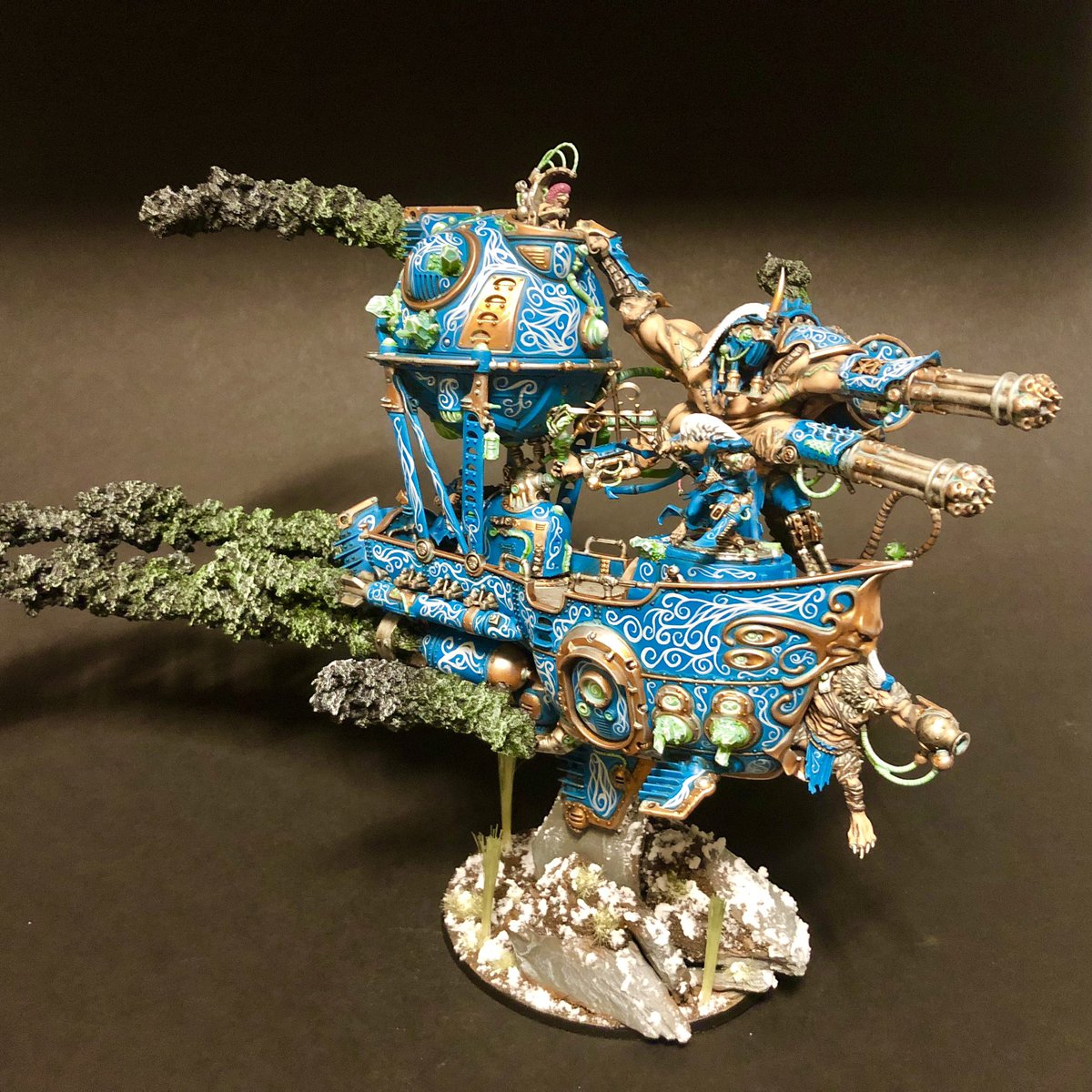 bradglover_'s tweet photo. Thanquol and Boneripper ready for Throne of Skulls this weekend! Can’t wait to get this guy on the table 🎉 #paintingwarhammer #warmongers https://t.co/L0OO6nzbSG