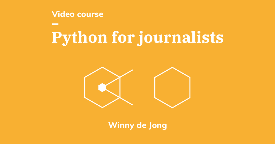 datajournalism's tweet photo. "Feeling comfortable with #Python is on my to-do list".
We hear you! and so does @winnydejong who teaches you the basics of the language in this free video course: https://t.co/xeNzXr83f2   #datajournalism #ddj https://t.co/Nnv7X4FBH9
