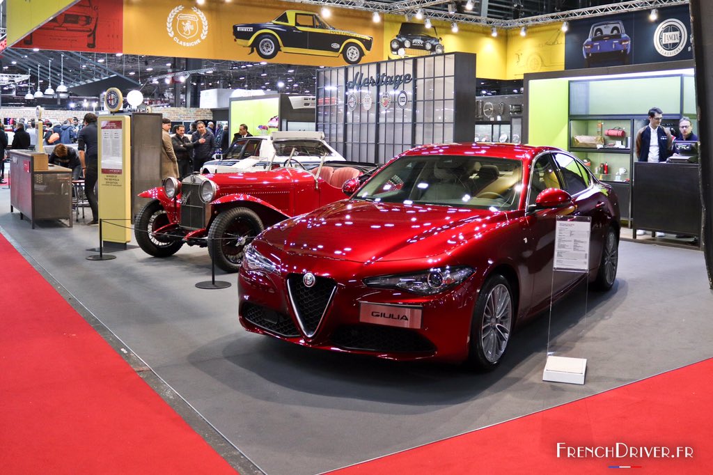french_driver's tweet photo. #Photos : le stand #FCAHeritage au Salon #Rétromobile 2020 
https://t.co/mXckM8JoPi #FrenchDriver @AlfaRomeo_Fra https://t.co/RRfipfgDsv