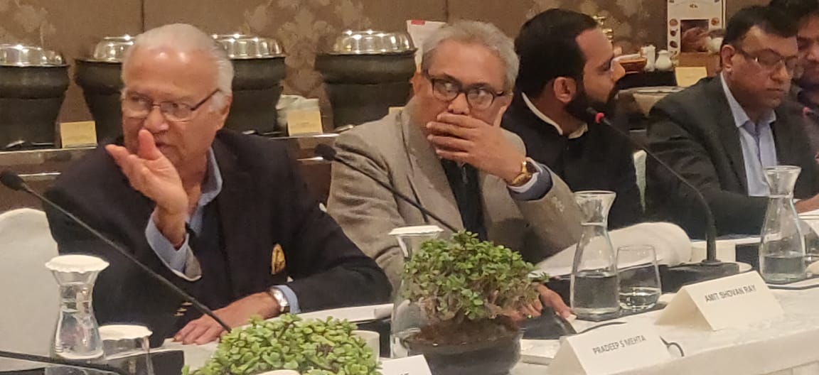 arthsastra's tweet photo. Pradeep Mehta, Secretary General, CUTS talks of the role of government administration in the promotion of IPR and Innovation: "Without opening up our sectors to foreign competition, global competitiveness cannot be achieved." @Psm_cuts @PRAlliance #CompeteonIPR https://t.co/ANlwTd30Wd