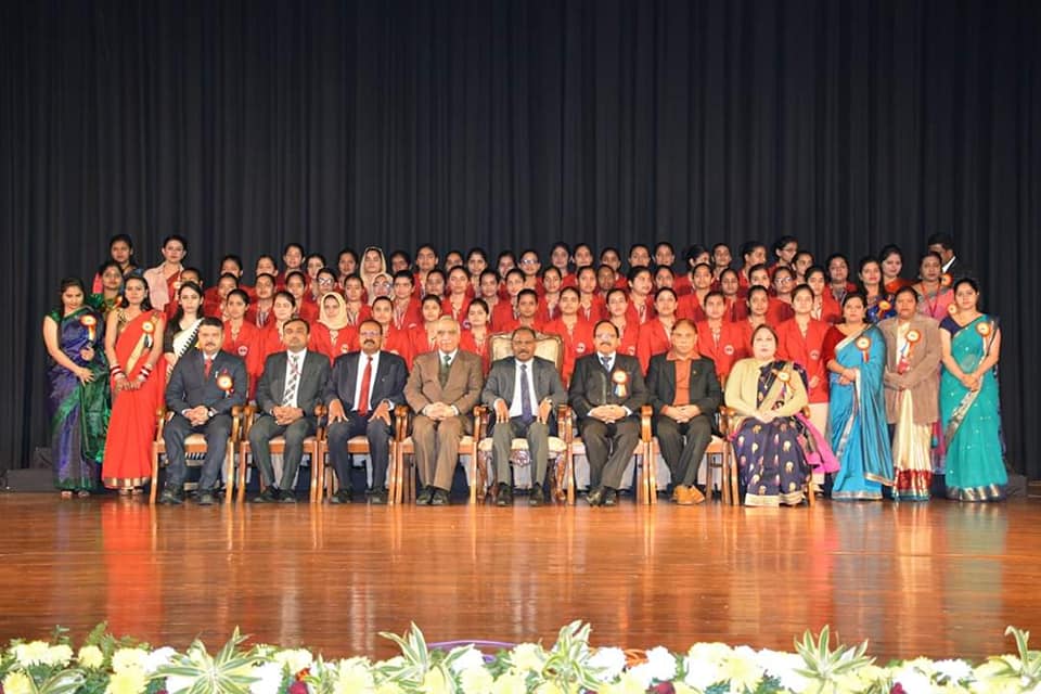 SMVDCoN's tweet photo. SMVDU Katra, 04 FEB 2020. Shri Girish Chandra Murmu, Lieutenant Governor, Jammu &amp; Kashmir &amp; Chairman, SMVDSB addressed today at Shri Mata Vaishno Devi University (SMVDU), Katra, on the occasion of 4th Lamp Lighting, Oath Ceremony &amp; 3rd Annual Day of College of Nursing (SMVDCoN). https://t.co/2liEK3UN67