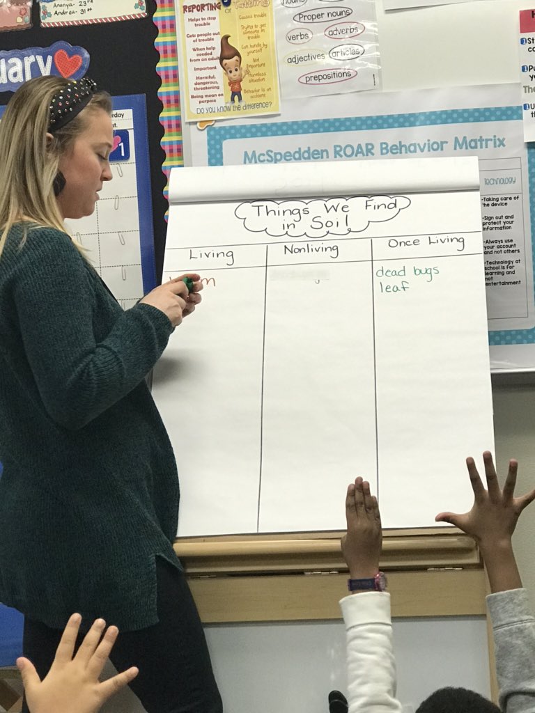 FahrneysFriends's tweet photo. My student teacher Ms. Oaks inspires me. She is so eager to learn and become the best teacher she can be. @McSpeddenES #KindFabFeb https://t.co/nw9f7yk8Uq