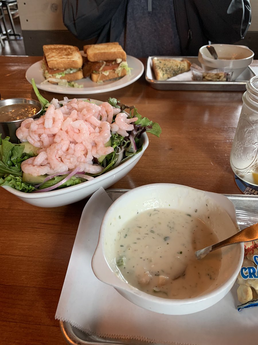 #visitgaribaldi #TillamookBay! #seefood #ClamChowder #VisitTillamookCoast #OregonCoast#    Garibaldi Port Side Bistro 2-1-2020