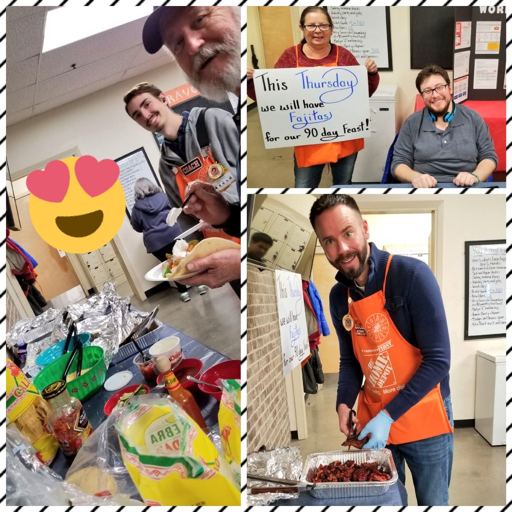 KimKaye479's tweet photo. Enjoying our 90 day accident free celebration 🥳🌮🍅🥑😋
Thank you to all that are helping achieve our safety goals! 💪
#safetyispersonal 
#infocus
#badgerup 🐾 https://t.co/rMrbm4LMPI