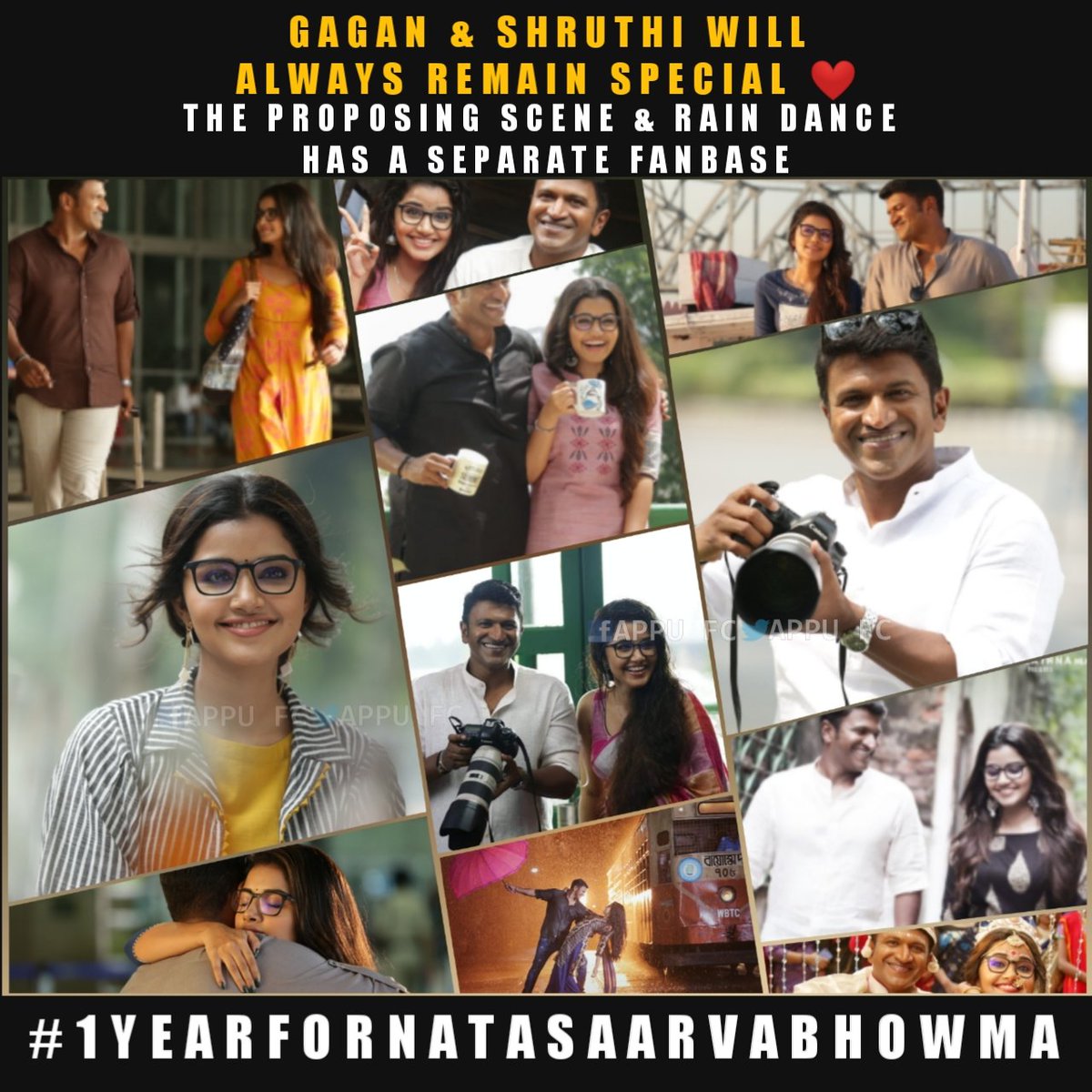 ShimogaAppu's tweet photo. #OneYearForNSB One year for blockbuster Natasarvabhouma #1YearForNatasarvabhouma
#Natasarvabhouma @PuneethRajkumar @RachitaRamDQ @anupamahere @PavanWadeyar https://t.co/XeFfyraZHG