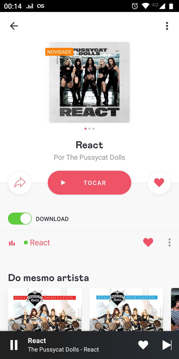 kelvyndefoe's tweet image. PLAYNOW!!! #REACT by @pussycatdolls on @DeezerBR

#PCDREACT 🔥💃🎶